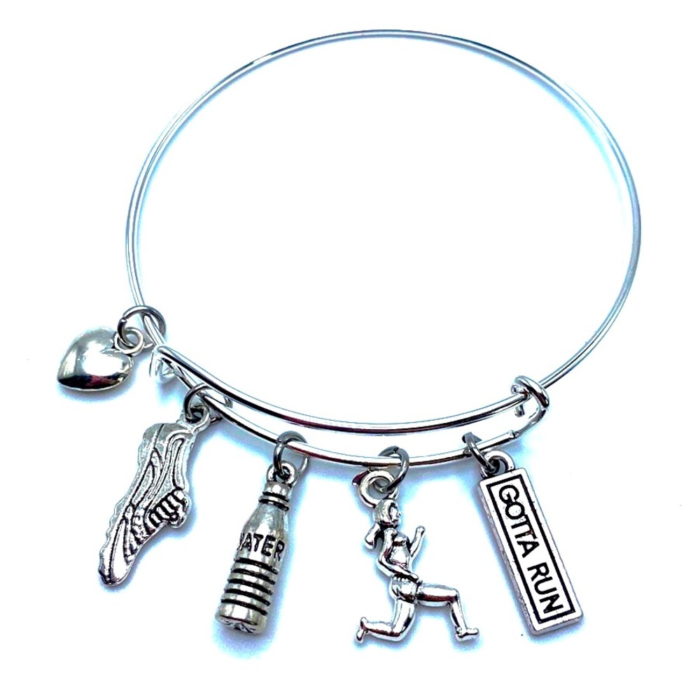 Runner Bracelet Running Track Cross Country May Be Personalized